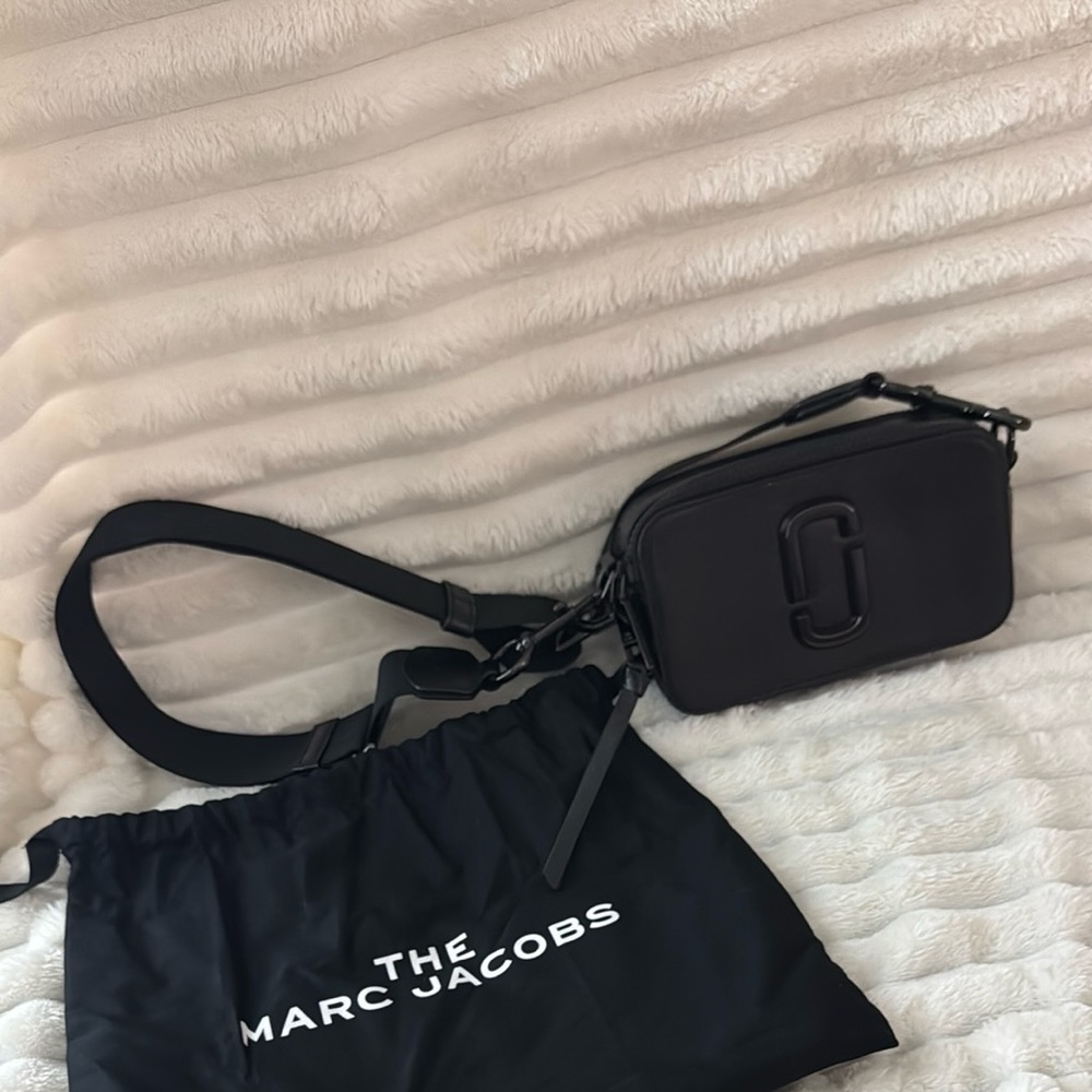 Marc Jacobs Black Snapshot Bag